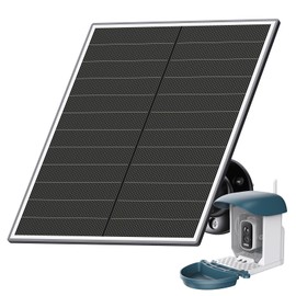3W Solar Panel for Bird Feeder with Camera IP65 Waterproof