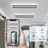 Vloitgol Dimmable Led Ceiling Light with Remote Control 31.5in Modern
