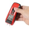 1Pc Practical Digital Wood Moisture Meter Timber Damp Detector W/Two