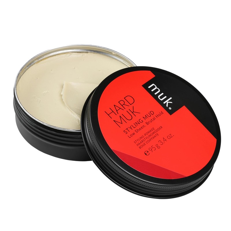 Muk Haircare Styling Mud - Hard Hold, Low Sheen Finish