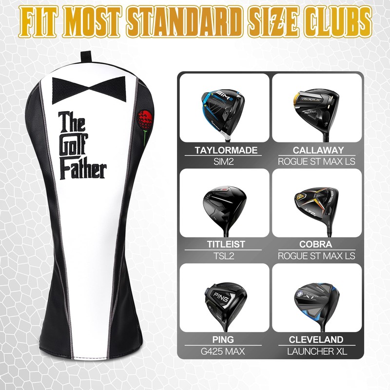 Golf Club Head covers for Driver 460CC DR #1 Elastic