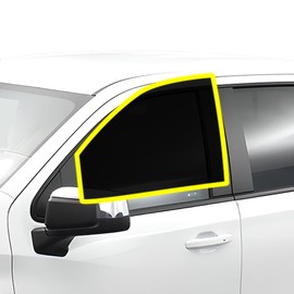 BOGAR TECH DESIGNS - Precut Front Premium Nano-Ceramic Window Film Tint Kit Compatible with Chevy Silverado Crew Cab 2019-2024, 5%