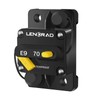 12V-42VDC Waterproof 70 Amp Circuit Breaker with Manual Reset By