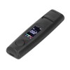 Black Portable Breathalyzer Professional Noncontact High Accuracy Alcohol Tester Rechargeable