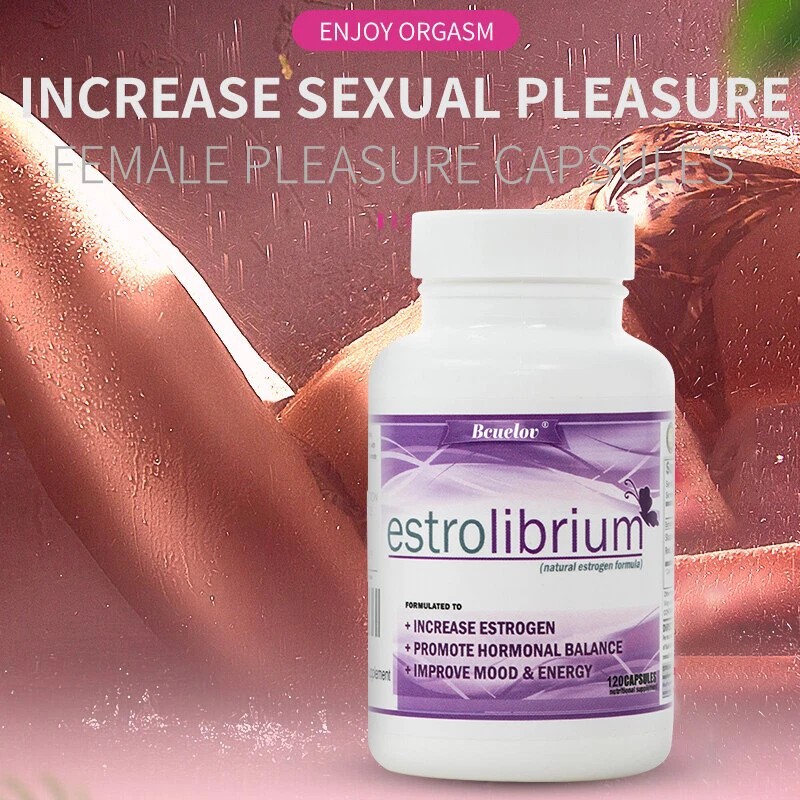 Bcuelov Phytoestrogens Supplements Promotes Hormonal Balance Improves Mood 120 Pills