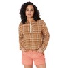 Carve Designs Women's Standard Sawyer Twill, Cocoa Plaid, XS