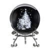 JFTOSALE 2.3in 3D Christmas Tree and Santa Claus Crystal Ball