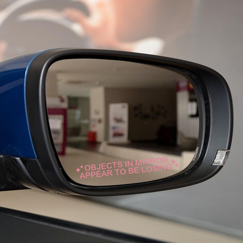 2 x Objects in Mirror Appear to Be Losing Decal,