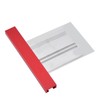 T Rule Stainless Steel Silver Scribing Ruler Woodworking Measuring Tool