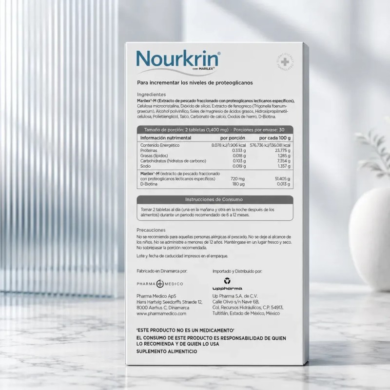 Nourkrin Man 60 Tabletas Anticaida Cara El Cabello