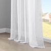 Topfinel Kitchen Curtains 48 Inch Drop, Short Net Curtains for