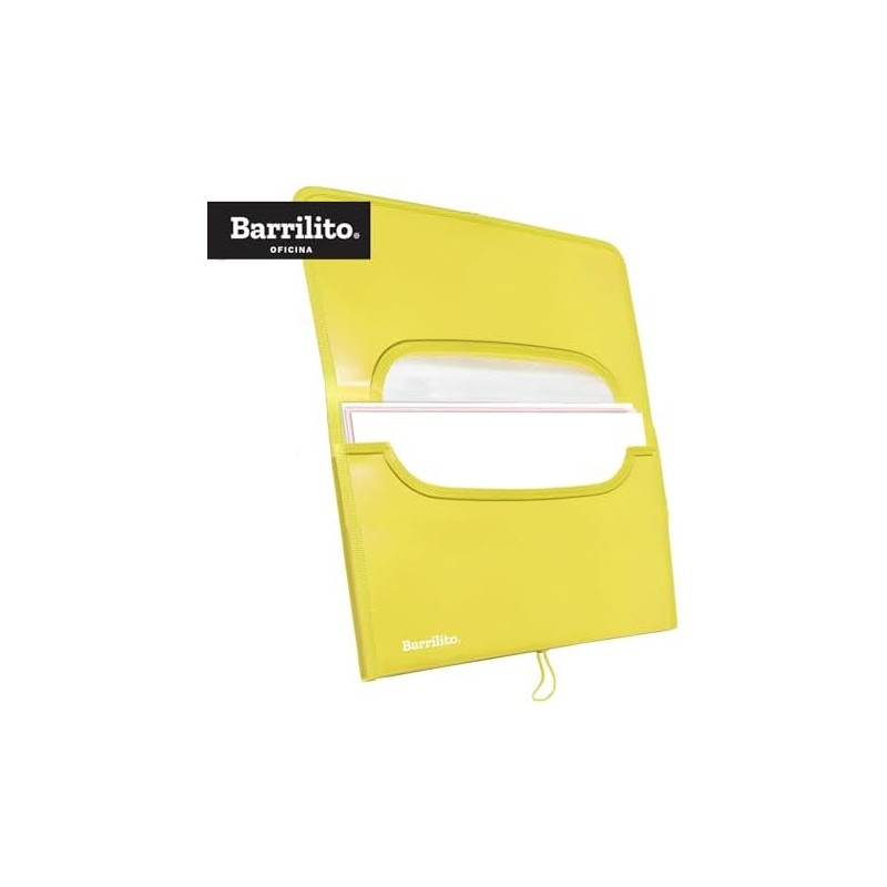 Barrilito Archivador Expandible Carta. 5 separaciones. X4N