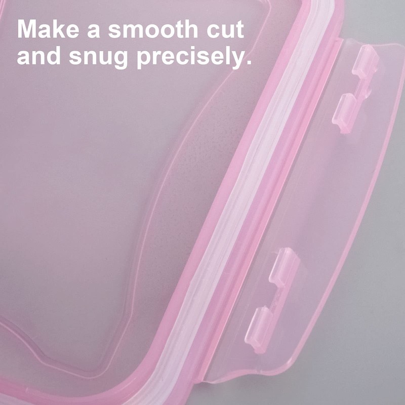 Business King Gaskets Replacement for Glass Meal Prep Containers Universal