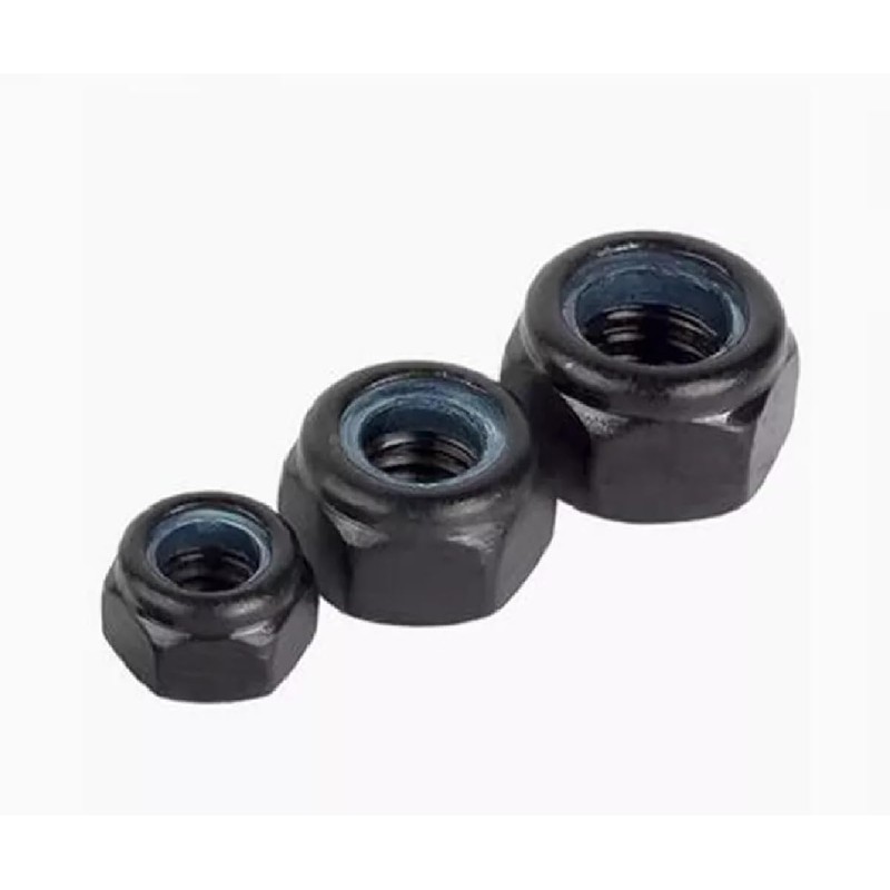 RADSO® M14 (14mm) Steel Nyloc Locking Thin Nuts (Type T
