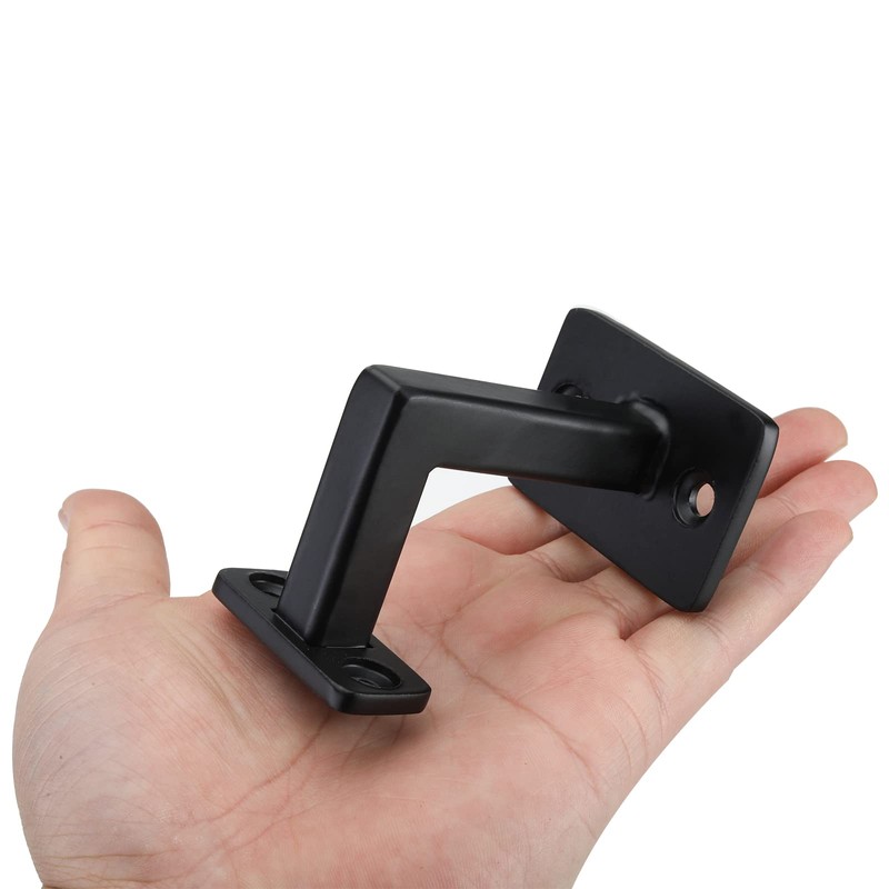 RealPlus Handrail Brackets 4 Pack Heavy Duty Steel Square Hand