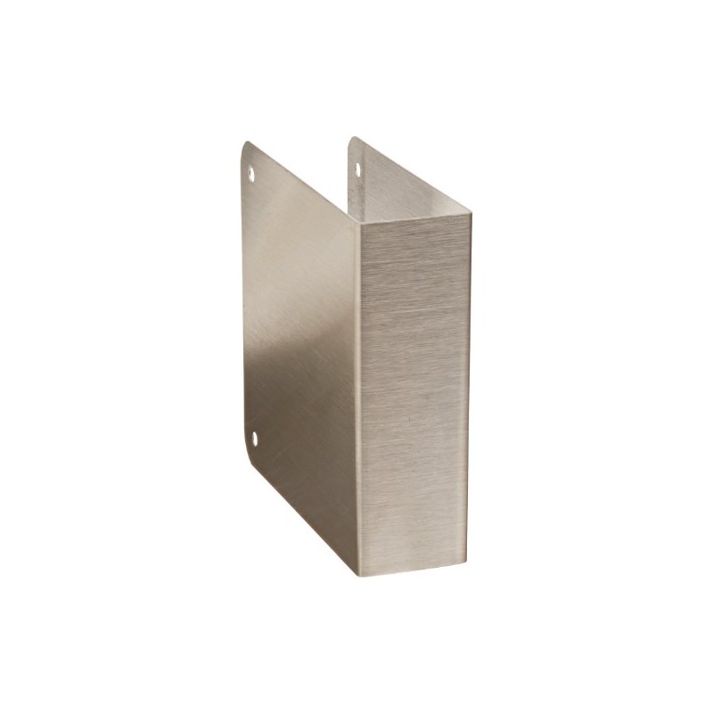 Don-Jo 70-CW 22 Gauge Stainless Steel Blank Wrap-Around Plate with