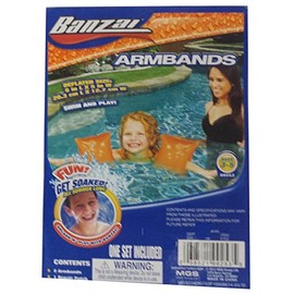 Genuine Bazai Arm Band Swim Trainers - Safety Orange