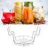 Canner Rack Stainless Steel, Holds 8 Pint or 7 Quart