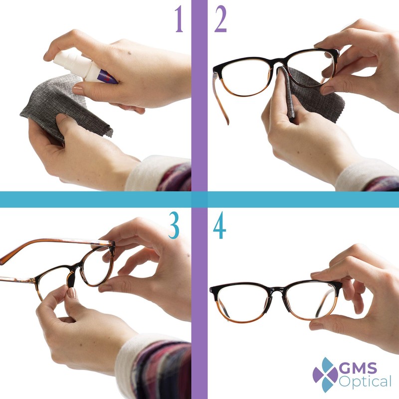 GMS Optical 2.5mm Anti-Slip Adhesive Contoured Soft Silicone Eyeglass Nose