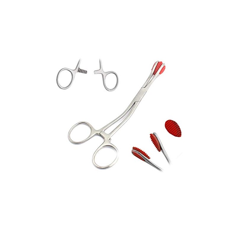 OdontoMed2011 Young Tongue Seizing Forceps 6.5" ODM