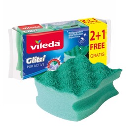 Active Wave Foam Back Scourer by Vileda