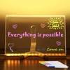 Light Up Acrylic Board with 7 Colors Pen, Magic Led