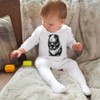 Azeeda 3-6 Month 'Guinea Pig Standing' Baby Romper Jumpsuit/Sleep Suit