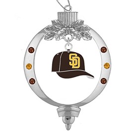 San Diego Cap Christmas Ornament