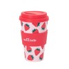 Sass & Belle Strawberry Travel Coffee Cup