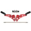 3D Engrave Foldable CNC Rear Passenger Footrest Foot Pedal Pegs