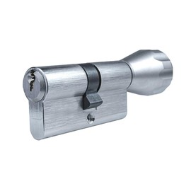 EVVA EPS Knob Cylinder 27/31K | High-Quality Door Cylinder Lock Cylinder | Technical Copy Protection & Patent Protection up to 2041 | High Wear Resistance | Includes 5 Keys and Security Card