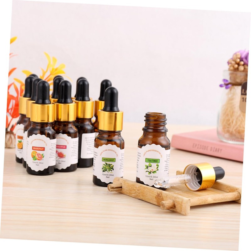 BUGUUYO Water-Soluble Essential Oil for Humidifiers Aromatherapy Blend with Dropper