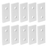 Joining Plate, 10Pcs Joining Plate, Aluminum Flat Straight Corner Brace