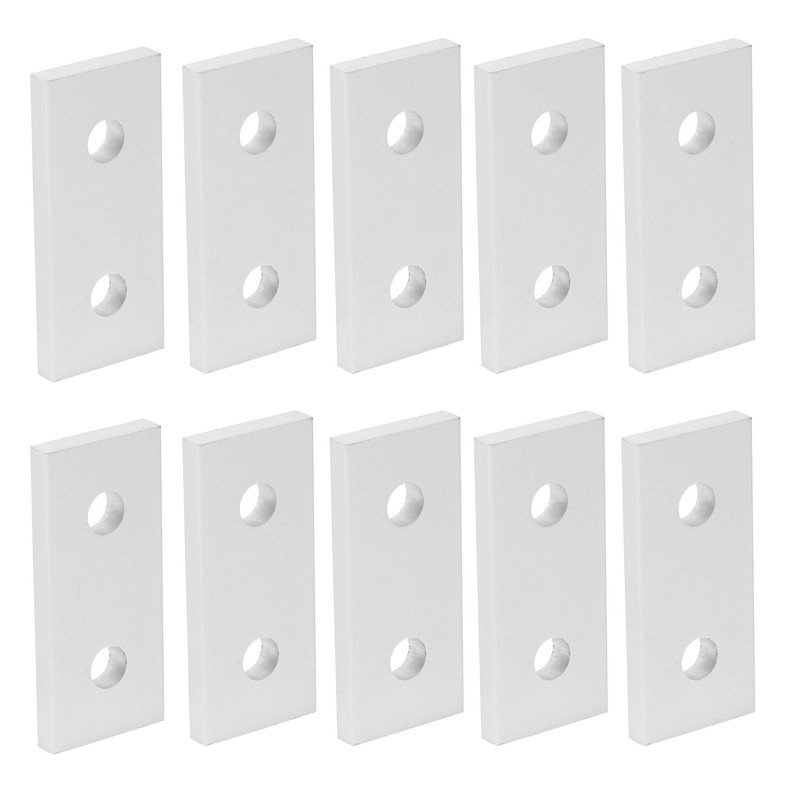 Joining Plate, 10Pcs Joining Plate, Aluminum Flat Straight Corner Brace