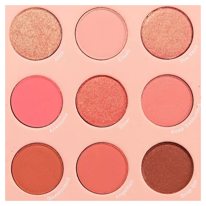 Colourpop Paleta De Sombras Nudes Coast To Coral - Original