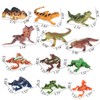 Pack of 12 Reptiles Lizards Animals Figures Mini Plastic Cold-blooded