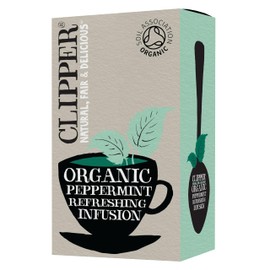 (12 PACK) - Clipper - Organic Peppermint | 20 Bag | 12 PACK BUNDLE