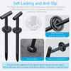Upgraded Nylon Universal Cable Tie Buckles - Nylon Zip Ties