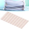 100pcs Shaped Paper Clips Electroplating Rose Gold Series Metal Portable