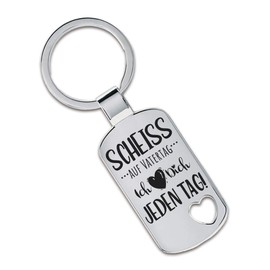 Lieblingsmensch Keyring Model: Scheiss auf Vatertag!, Cut out heart