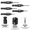 Countersink Drill Bit Set, 5 Piece Plug Cutters for Wood