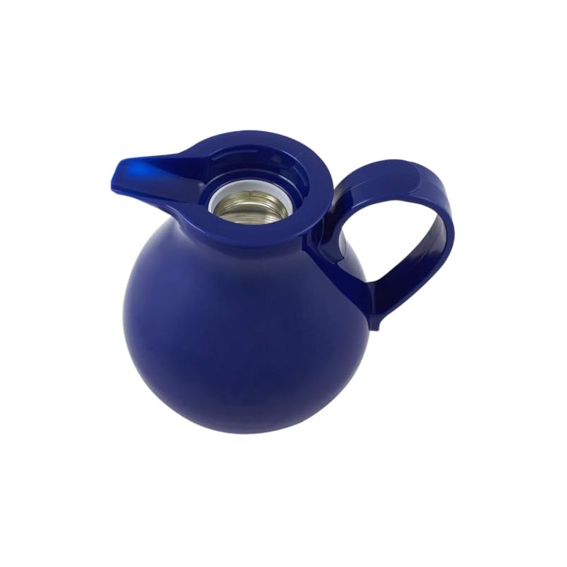 Helios Nostalgia Plastic Insulated Jug Dark Blue 1 Litre
