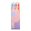 KACO Soft Touch Retractable Gel Ink Pens 0.5mm Fine Point