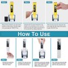 2Pcs PH Meter, TDS Meter Combo, Pool Water Test Kit,