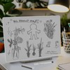 Rarler Magnetic Writing Board 11.85”x 8.4” Reusable Memo Pad Board