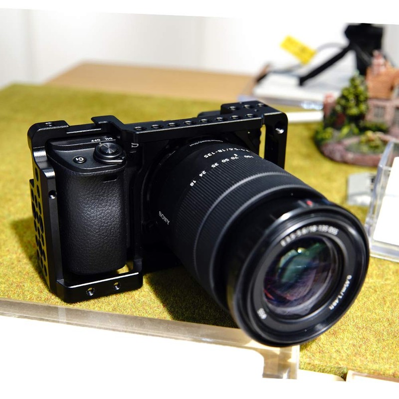 NICEYRIG Aluminum Camera Cage for Sony A6100 A6400 A6300 A6000