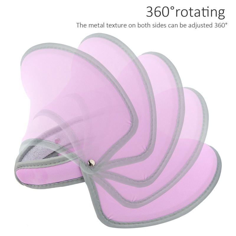 Elastic Knitted Fabric Breathable Golf Sun Hat 360° Rotation Adjustable