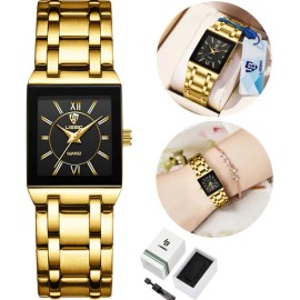 Reloj de Mujer L1029 | Pulsera de Moda con Movimiento de Cuarzo | Estilo Elegante y Original