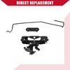 Hihaha No.55275850AB/55275843AB Hood Latch Rod Release Handle and Retainer Clip