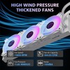 darkFlash DV360S All-in-one Liquid CPU Cooler, 3.2” LCD Screen with